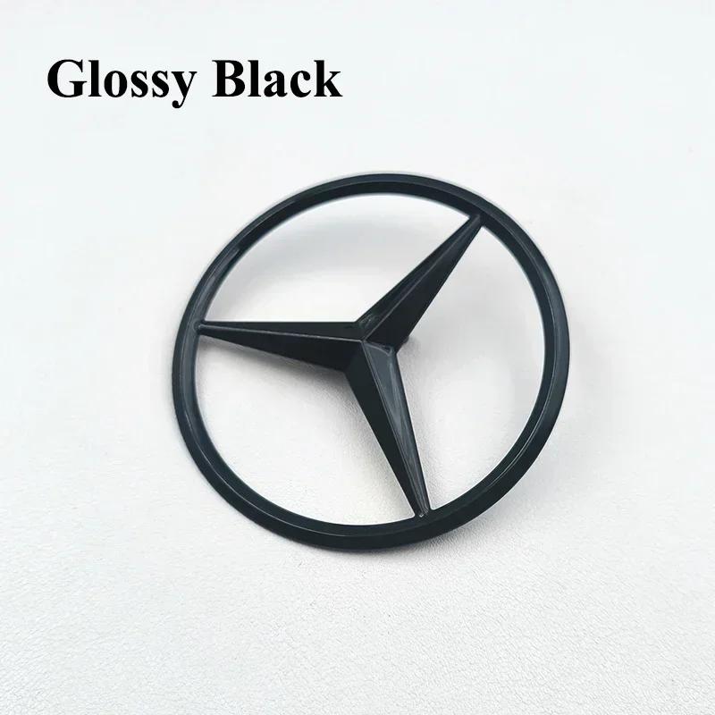 

For Mercedes Benz 3d ABS Black Rear Trunk Star Logo For Mercedes Benz W203 W204 W205 W212 W213 W176 W177 W222 W223 W117 W246 X15 W176 80mm A