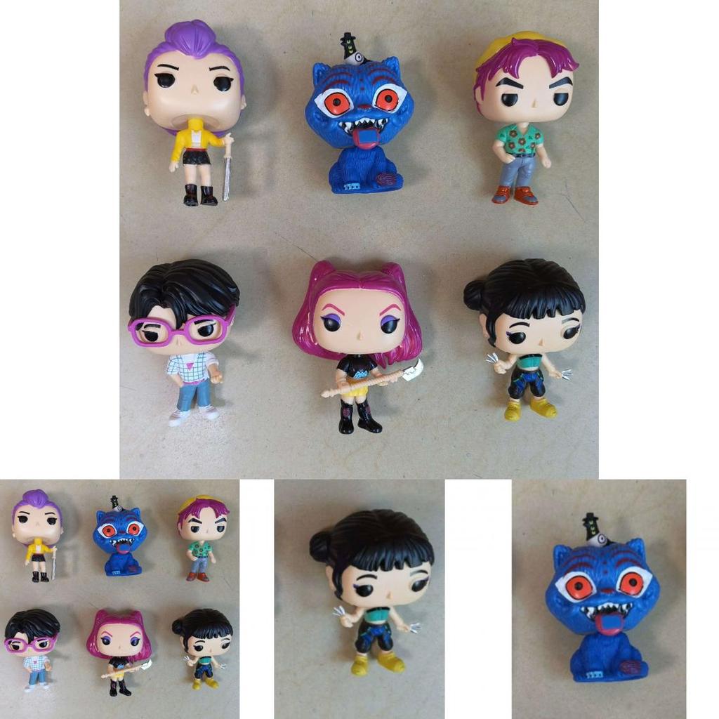 Kpop Demon Hunters Pvc Doll Ornament For Desk Decor And Office Display