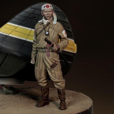 Royal Model WWII Japanese Army Air Forces Resin Kit RM1122 1/48