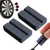 2/4Pcs Dart Sharpener Stone Dart Sharpener Sharpening Steel Tip Darts Tip Point Dart Sharpening Stone Keep Steel Needle Sharp