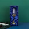 Kreativer Emaille-Iris-Glasbecher Champagnergläser Kristallines Partygeschenk Anstoßen Glaskelch Kristall Jubiläumsglasbecher