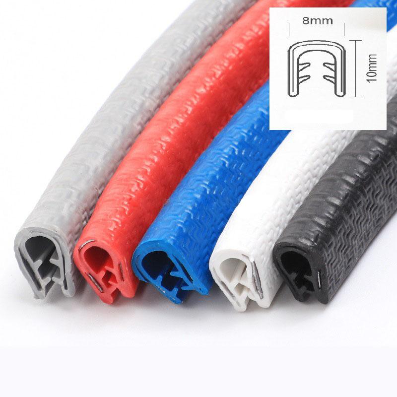 2/5/10M Car Door Protector Edge Scratch Strip Guard Trim Automobile Door Anti Collision Protection With Steel Car-styling Interior Mirrors 6