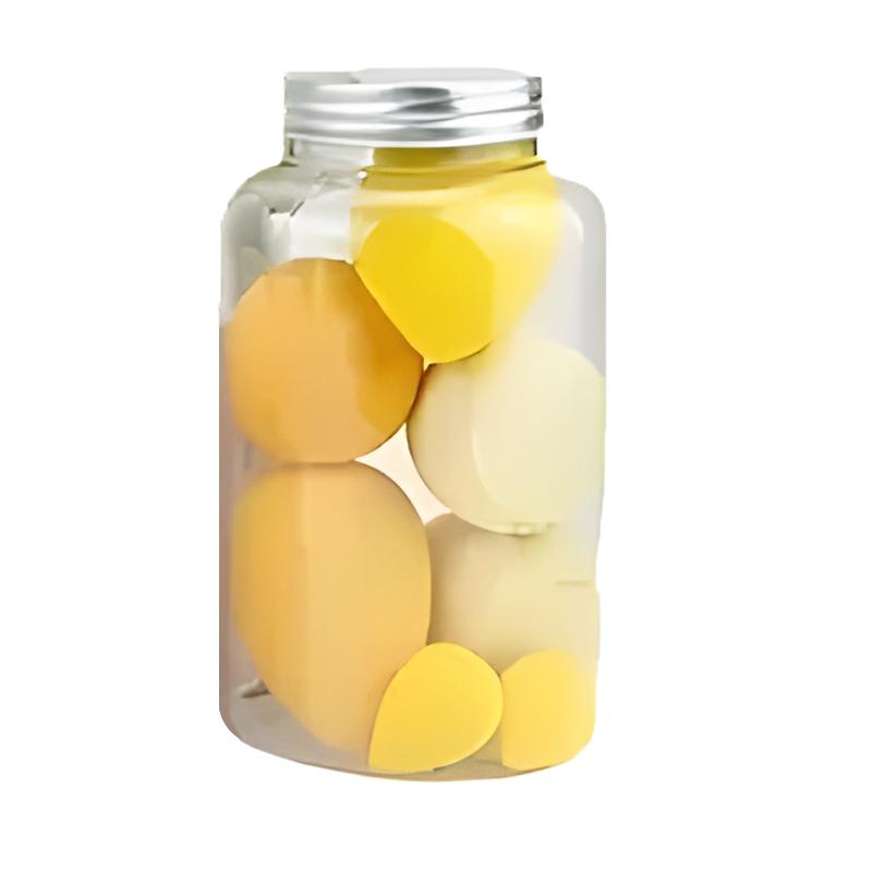 7 Stück Make-up-Schwamm Kosmetik-Puff Foundation-Schwämme Blender Beauty-Ei Puder-Puffs Make-up-Zubehör Frauen Make-up-Werkzeuge