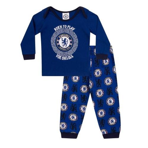 Chelsea FC Baby Boys Born To Play Long Pyjama Set