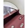 Borsa nuova autunno e inverno con motivo a palma borsa a tracolla messenger in pelle bovina prima generazione borsa portatile da donna piccola borsa quadrata