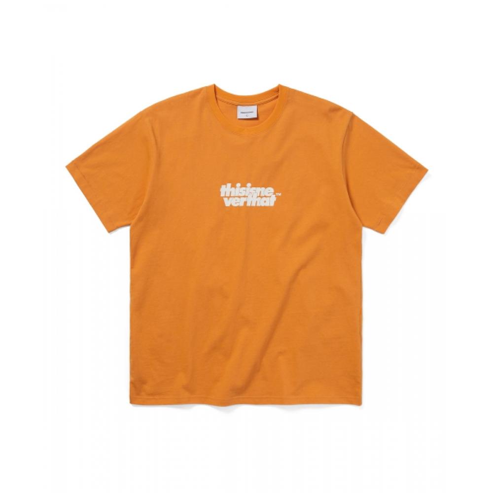 Thisisneverthat Ol Logo Tee Orange S