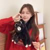 Winter Shawl Warm Scarf Thick Neck Warmer Stylish Adult Cartoon Scarf Neckwear