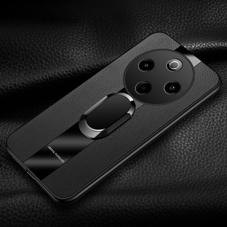 For Vivo Iqoo Z10 Case Business Elliptical Bracket All-Inclusive Shockproof Leather Soft Silicone Fashion for Iqoo Z10 Back Cover