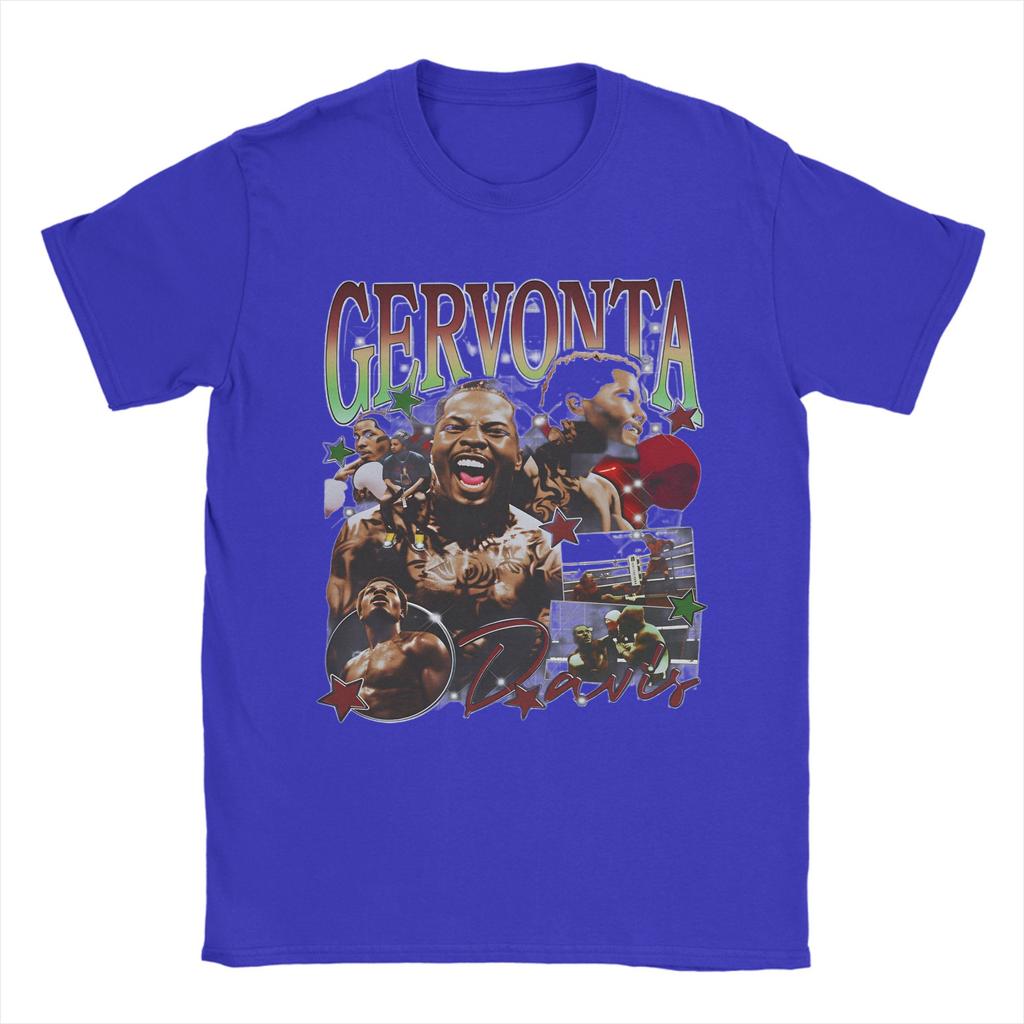 Casual Tank Gervonta Davis TShirts Unisex O Neck 100 Cotton T Shirt Short Sleeve Tees Graphic Clothes