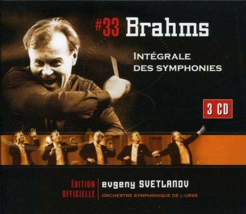 

CD BRAHMS. EVGENY SVETLANOV, ORCHESTRE - Integrale Des Symphonies 2564643792 Warner Music Fr 2007 France Classical Used
