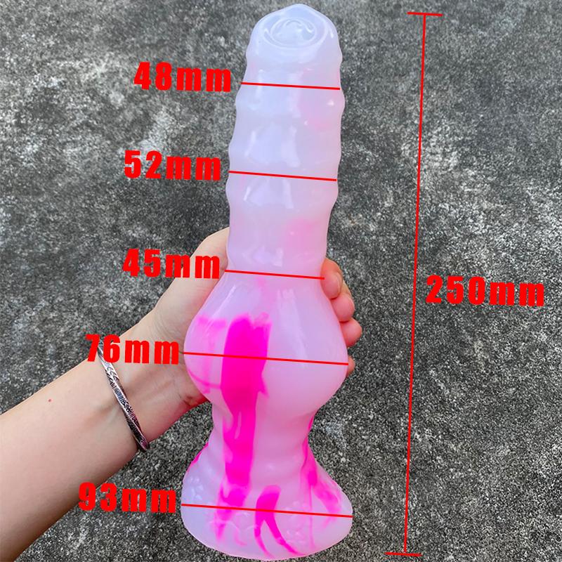 Ogromne Dildo Miękki Silikonowy Penis Zabawka dla Kobiet Kobiecy Masturbator Przyssawka Zabawki Analne