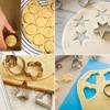 30pcs Assorted Shape Cookie Cutter Geometric Easy Press DIY Mini Baking Mold