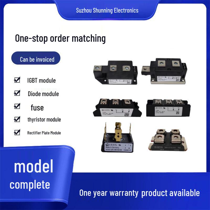 VUO80-18NO1 & VUO82-08NO7 Thyristor Module Rectifier Bridge - Brand New & Original
