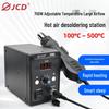 JCD 858D-B Adjustable Temperature Hot Air Soldering Station, 700W, for Mobile Phone Repair and Desoldering.