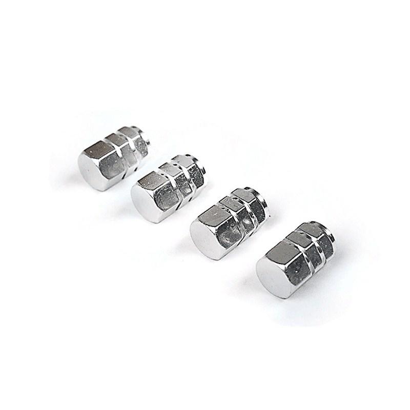 Aluminum Alloy Valve Stem Caps for Car, Motorcycle, and Electric Vehicle Tires