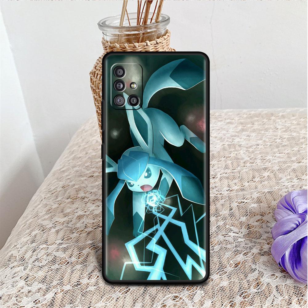 Silikonhülle für Samsung Galaxy A12 A51 A52 A71 A32 A31 A21s A22 A41 A42 A11 A02s A01 A33 A23 Telefonabdeckung Comic Pokemon Monster