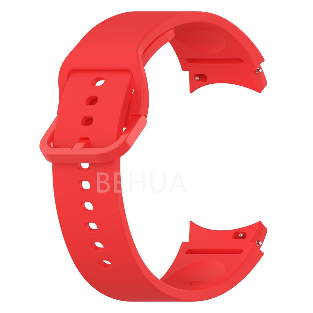20mm Watchstrap Band For Samsung Galaxy Watch 6 5 4 40mm 44mm classic 47mm 43mm Strap Bracelet Silicone Wristband Plastic buckle