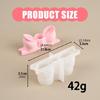 DIY Bowtie Concrete Candle Holder Silicone Molds 3D Bows Candlestick Mould Craft Supplies Casting Molds