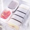 2pcs Multi-grain Rice Frozen Box Brown Rice Fat Reduction Meal Quantitative Bento Box Small Lunch Box