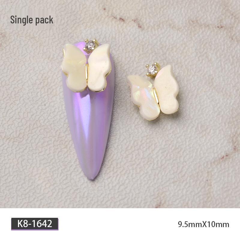Luxury Zirconia Rhinestone Bow Nail Art Accessories