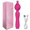 Kouzelná hůlka Lotus AV Vibrátor pro ženy Stimulátor bradavek a klitorisu Masážní přístroj Masturbátor Zboží pro dospělé Erotické sexuální hračky pro ženy