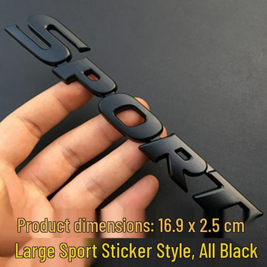 3D Μεταλλικό Αυτοκόλλητο Λογότυπο Αθλητικού Αυτοκινήτου για Τροποποιημένα Οχήματα