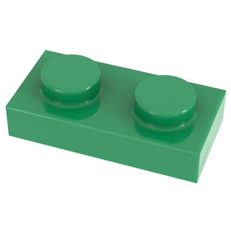 [Funbrick] 50&100&200PCS Plate 1x2 3023 Compatible with Famous Brand Building Block Classic Building Blcok Toys MOC DIY