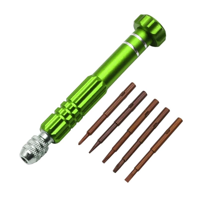 5 in 1 Screwdriver Disassembly Set Suitable for Computer Glasses Clock Maintenance Household Electronics and Home Repair