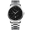 Men's minimalist watch Classic Business Watch Large dial Men's watch Hands Quartz men's watch Round men's watch