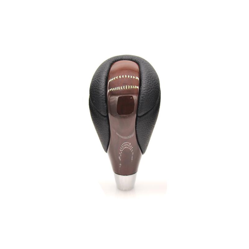 For Toyota/Lexus Automatic Gear Lever Knob - 8mm Threaded Leather Shifter (Hole-Free), Long-Lasting Car Interior Accessories