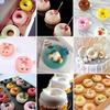 6 Cavity Silicone Donut Mold Chocolate Dessert Baking Pan Non-Stick Silicone Cake Mold Oven Baking Tools Cake Decoration Tools