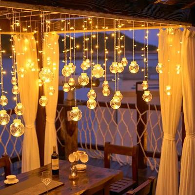 Starry Curtain Lights: Cross-Border Christmas & Bedroom Decor