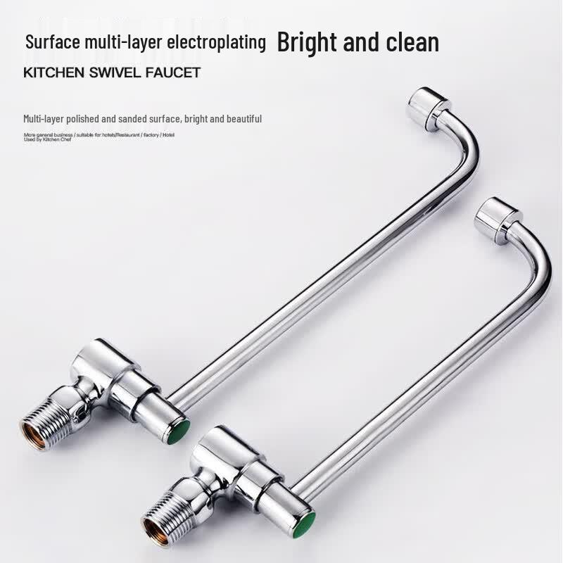Deyu Industrial Rotatable Semi-Automatic Kitchen Faucet