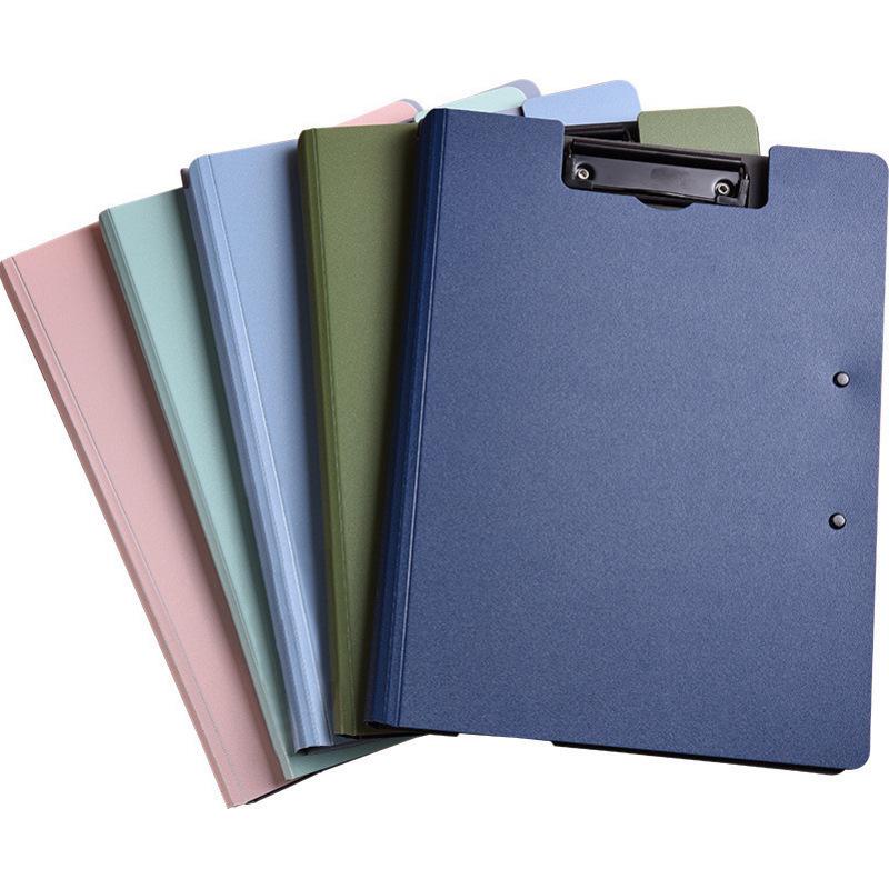 Double Clip Writing Board with Storage for A3/A4 Documents - Ideal for Students & Office Use