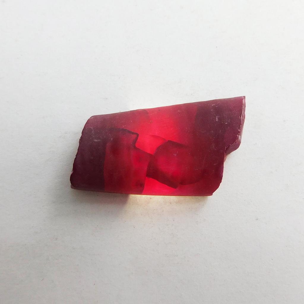 Natural CERTIFIED Red 54.80 Ct Ruby Rough Uncut Huge Size Loose Gemstone P-1026-Sa