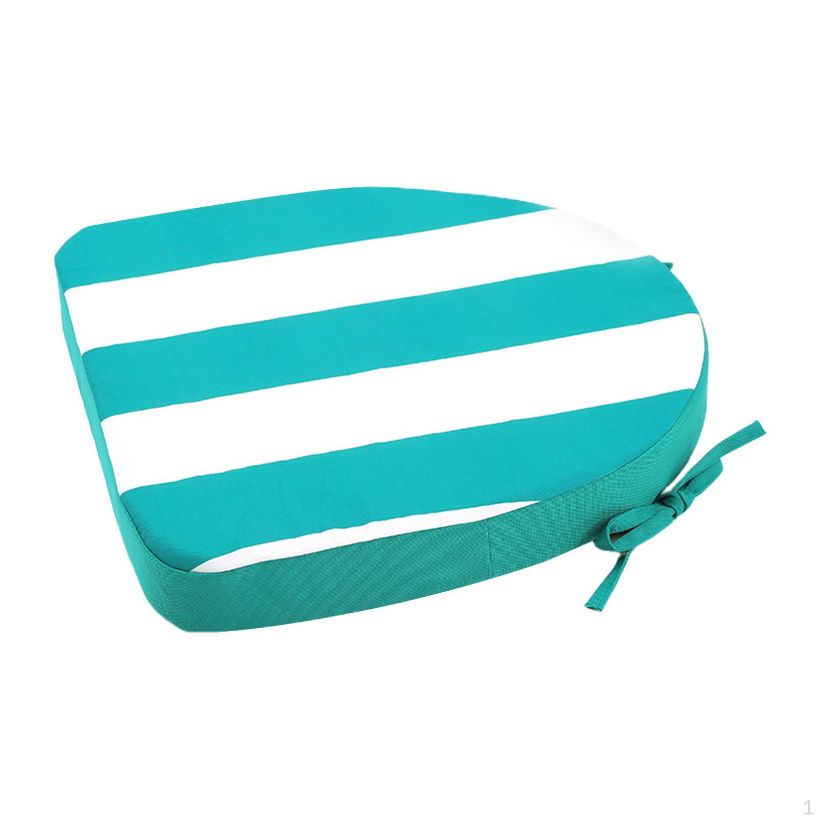 

Seat Cushion with Secure Fastening Straps for Enhanced Comfort ціан