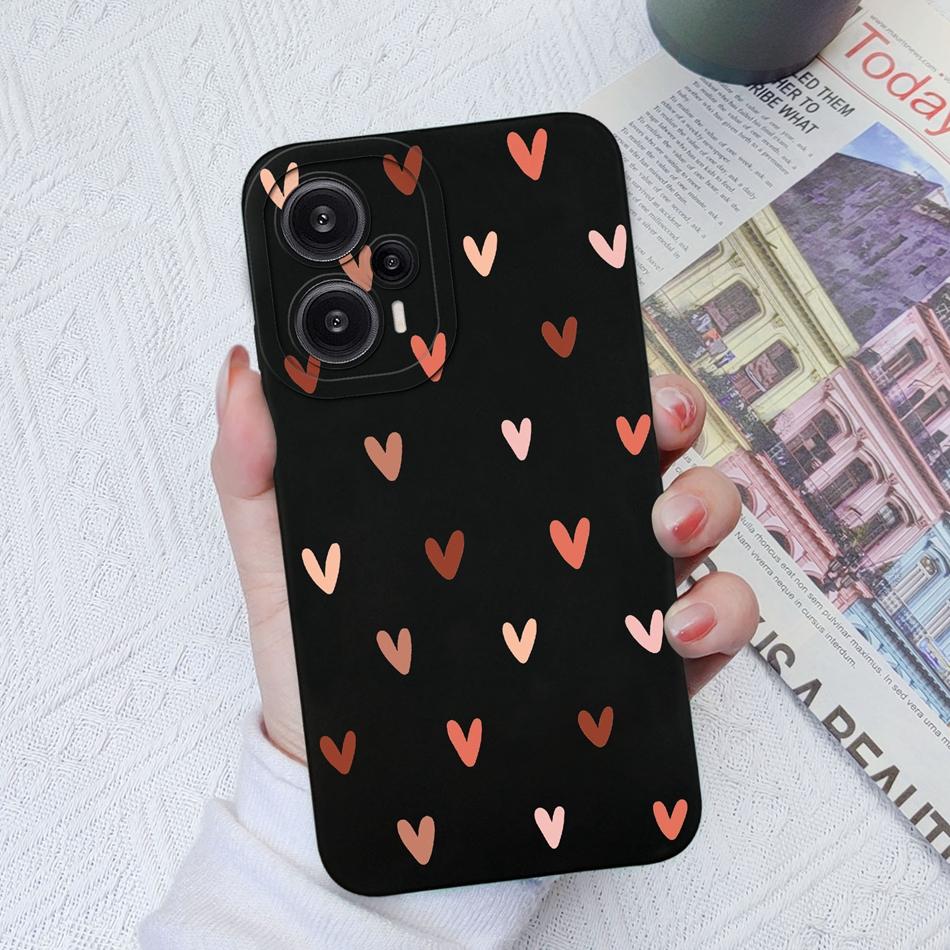 

New Case For Xiaomi Poco F 5 F5Pro Upgrade Silicone Full Protection Anti Slip Phone Back Cover For PocoF5 F5 Pro Shell Bumper Poco F5 Pro