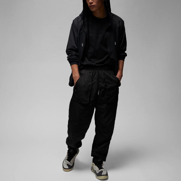 New Jordan Knitted Sweatpants Men's Black DX9646-010