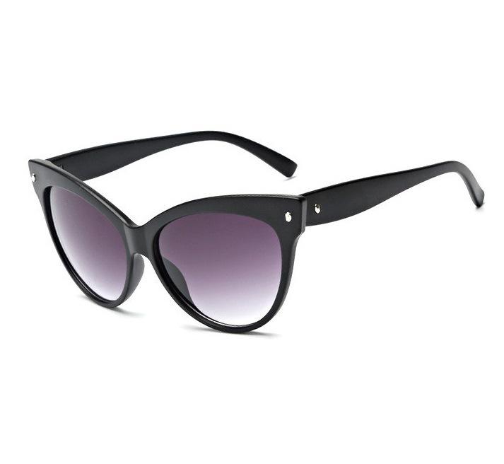 Glasses, Trendy Cat Eye Sunglasses, Classic Rice Order Retro Glasses