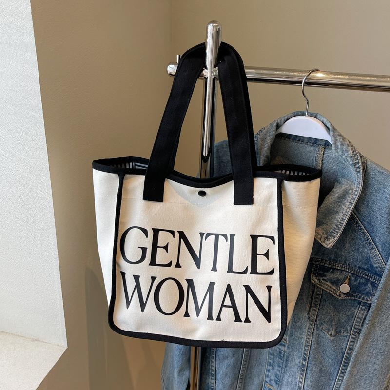 Stofftasche mit großem Fassungsvermögen, Pendler-Tasche im Briefumschlag-Stil, neue vielseitige Damen-Schultertasche, Tragetasche