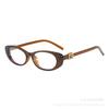 New fashionable and simple small frame sunglasses, European and American high-end retro sunglasses, anti-ultraviolet women's tide street shooting