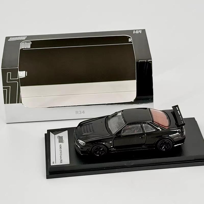 Neu auf Lager Dct/Shadow 1:64 Gt-R34 Skyline Legierung Miniatur Druckgussmodell Gt-R34 Automodell Spielzeug Kinderornament Geschenk
