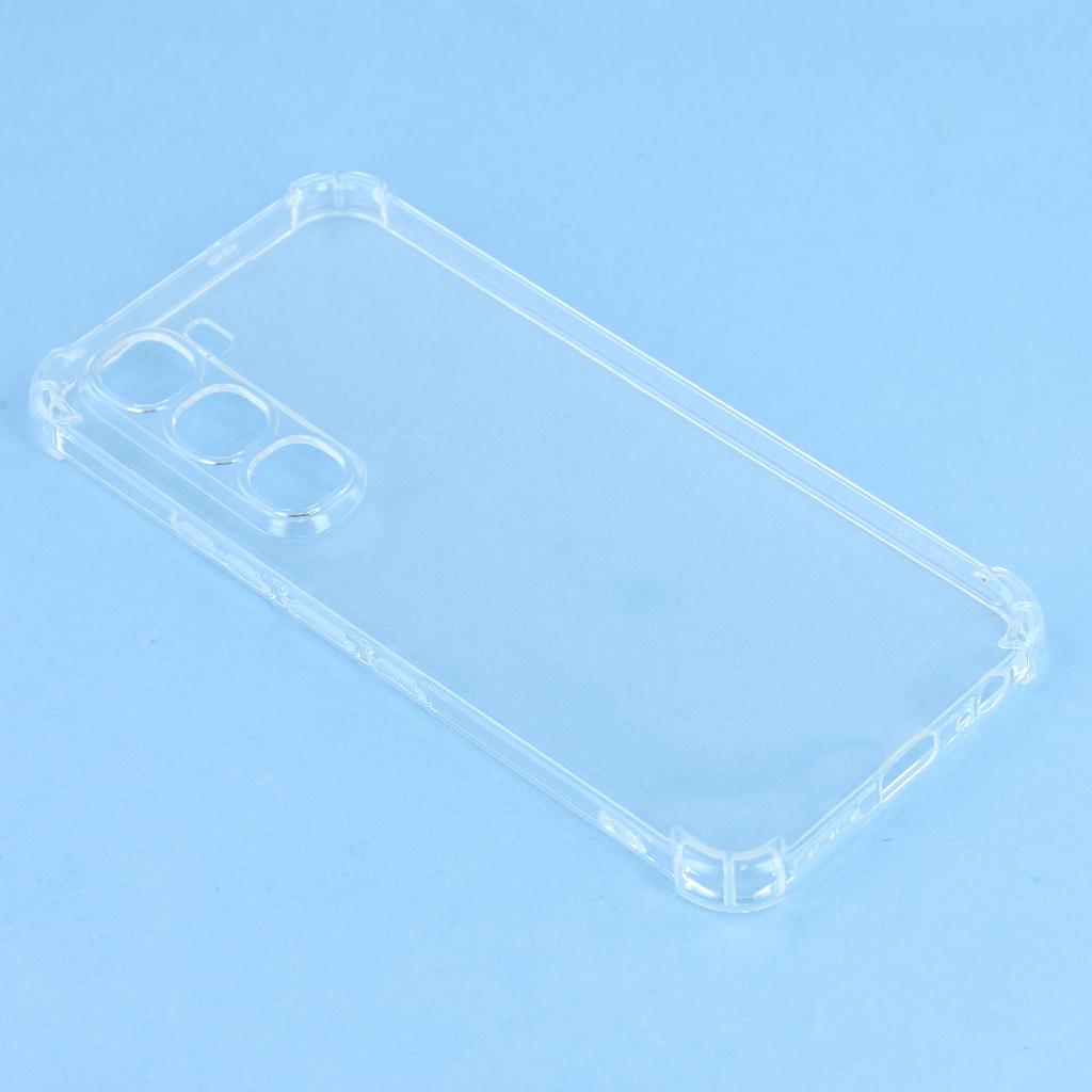 For Infinix Hot 60 Pro 4G Phone Case Reinforced Four Corner Anti-Drop Clear TPU Phone Cover