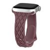 Straps For Apple Watch Band 44mm 42mm 45mm 41mm 49mm 40mm Engraved Silicone Bracelet Correa Iwatch Series 8 9 SE 7 6 5 4 3 Ultra