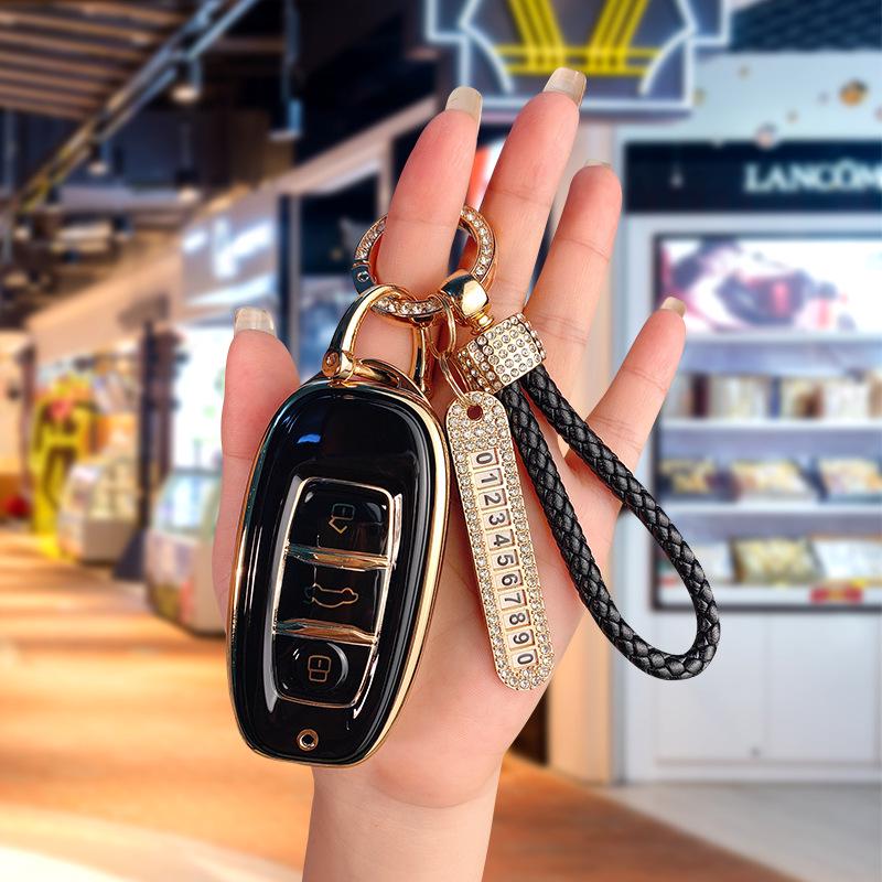 FAW Hongqi H7 Key Cover, EQM5 EHS3 Remote Key Protection Case