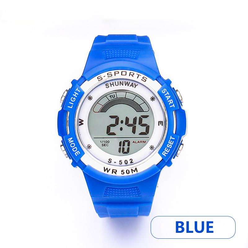 Children Watch Electronic Cook Girl Fashion Wristwatch 50m Waterproof Boys Student Sports digital Watches Alarm Clock gift