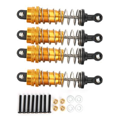 1 12 Peças de Atualização para Carro RC Amortecedor Metálico Acessórios para MN G500 BRABUSDourado