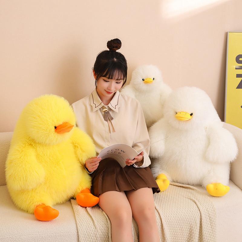 Cute Duck Plush Toy Animal Stuffed Doll Home Bedroom Decoration Gift Children