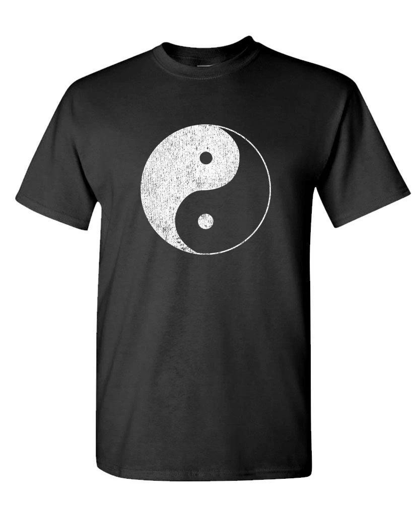YIN YANG - Unisex Cotton T-Shirt Tee Shirt S