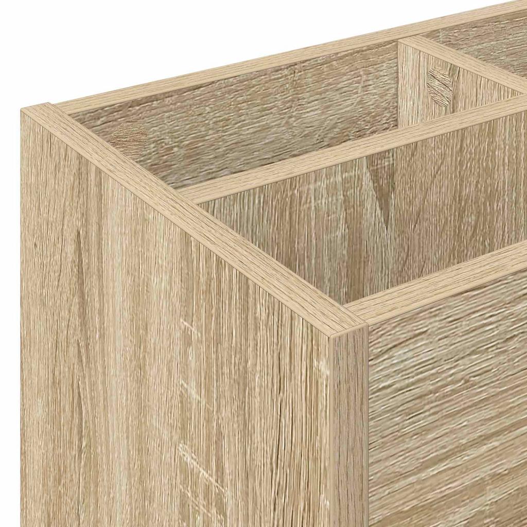 Umbrella Stand Sonoma Oak 65 x 24 x 50 cm Engineered Wood